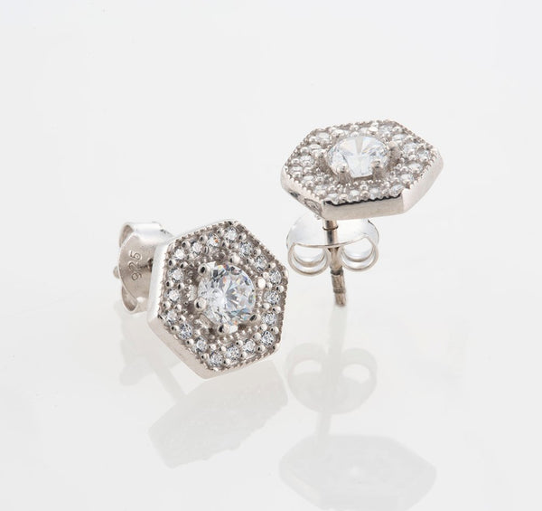 Puces d'oreilles Astrea Argent