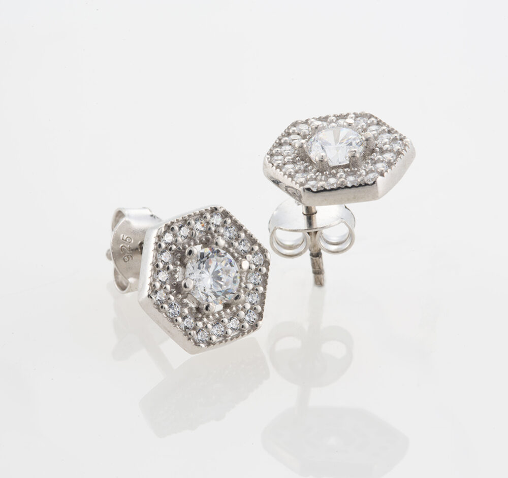 Puces d’oreilles Astrea Argent